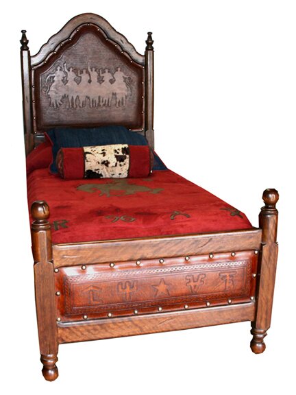 Western twin on sale bed frame